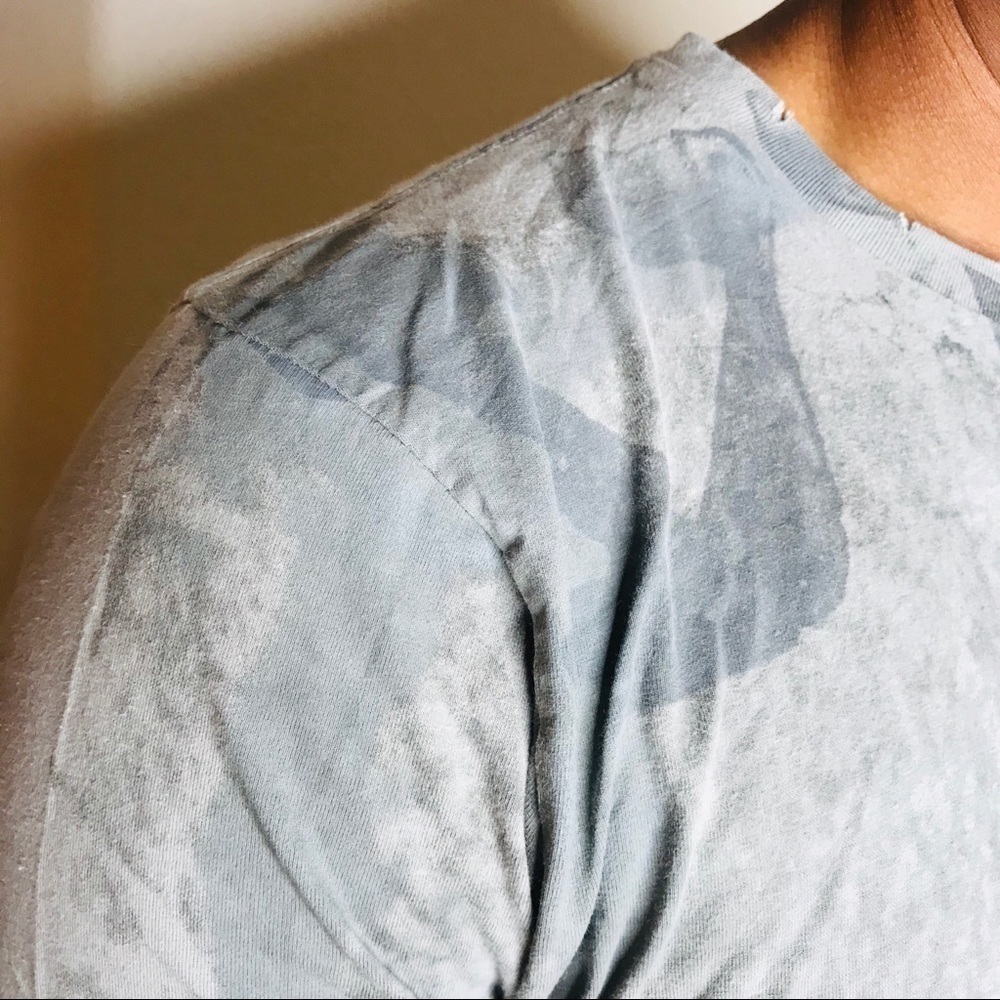J. Steger Short Sleeve Destructed T-Shirt - Picture 12 of 16